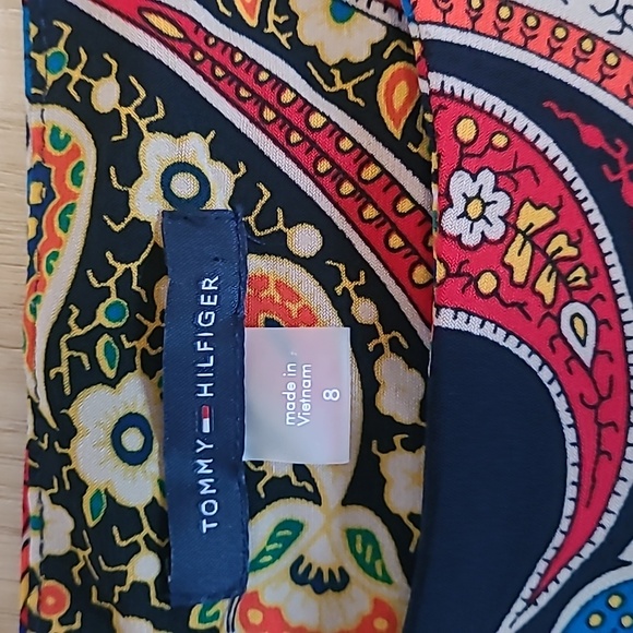 Tommy Hilfiger Prisley Print Sleeveless Dress Size 8 - Picture 2 of 4